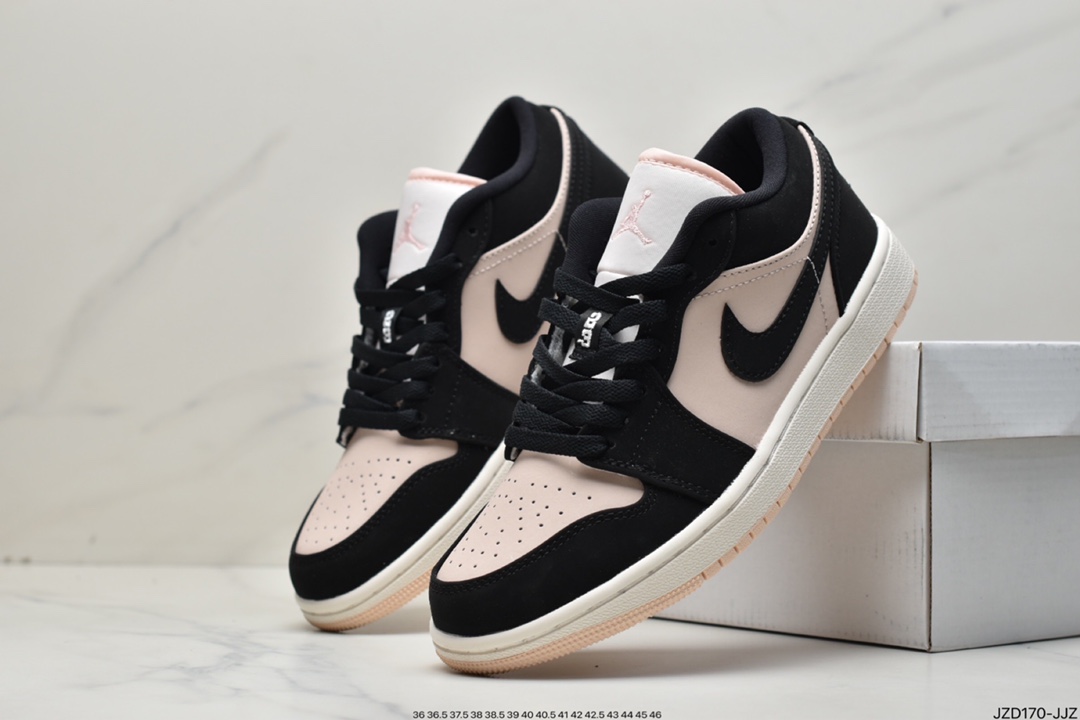 140Nike Wmns Air Jordan 1 Low”Crimson Tint”AJ1乔丹一代低帮 553558-034