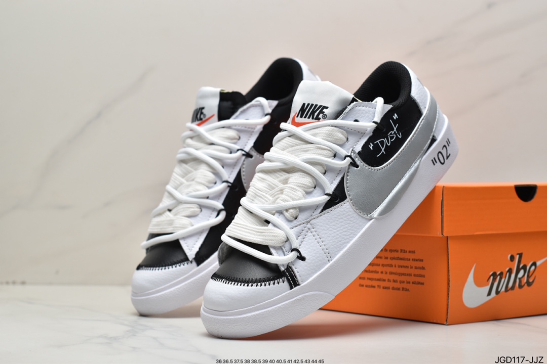 180 开拓者 Nike Blazer Mid ’77 Jumbo 大勾高帮板鞋DD3111-100