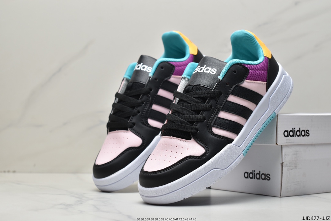 130 阿迪达斯Adidas BNTRAP秋冬新款休闲运动百搭校园板鞋GX3814