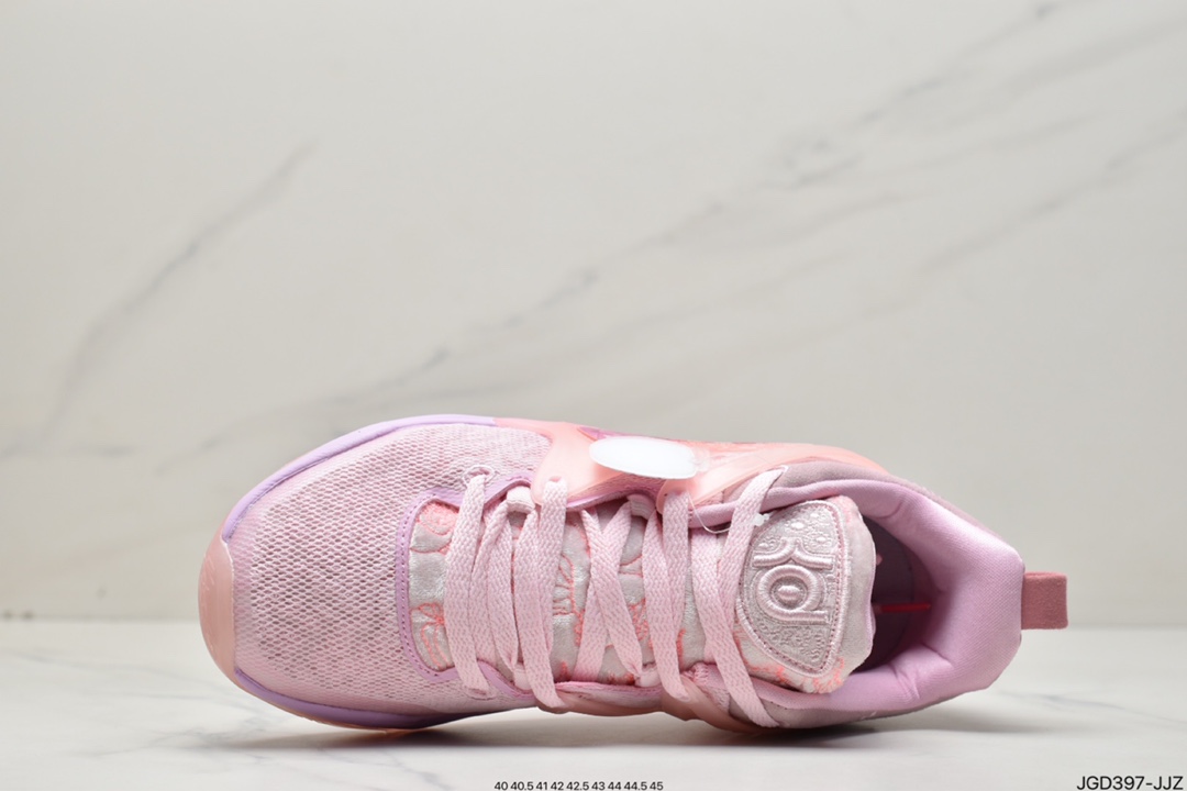 180 全新耐克Nike KD 15 EP 凯文·杜兰特全新15代签名休闲运动篮球运动鞋 粉色乳腺癌 DQ3851-600