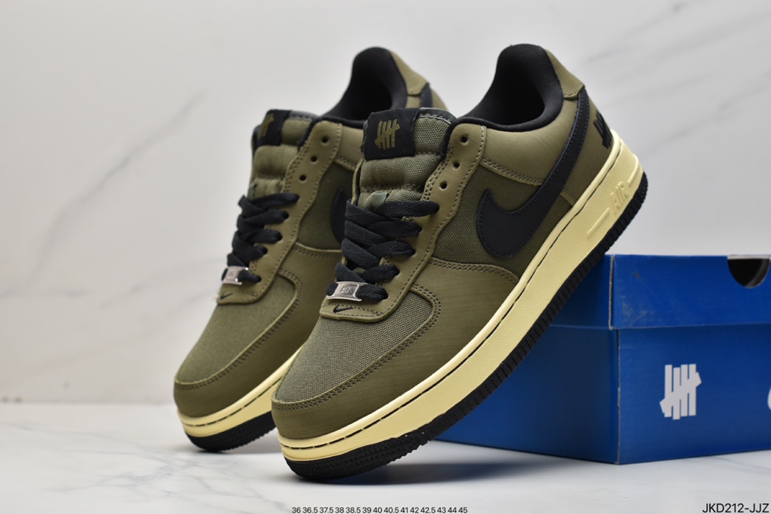 160 Undefeated x Air Force 1 Low SP ‘’Ballistic‘’ 橄榄绿 DH3064-300