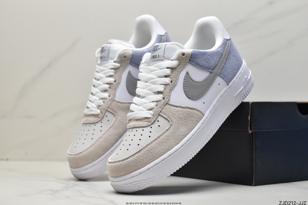 240 Nike Air Force 1 ’07 Low 拼接 空军一号低帮百搭休闲运动板鞋LM2033-208