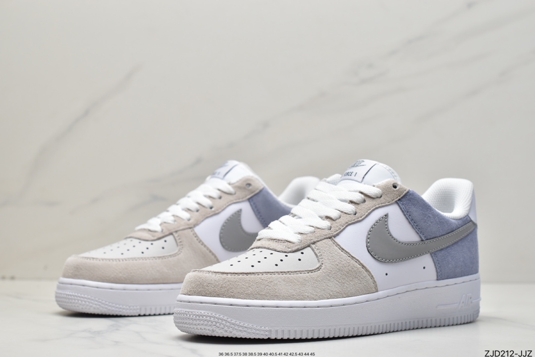 240 Nike Air Force 1 ’07 Low 拼接 空军一号低帮百搭休闲运动板鞋LM2033-208