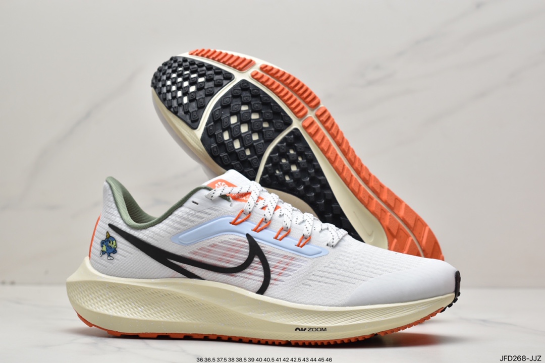 170 Nike Zoom Pegasus 39 代超级飞马涡轮增压马拉松登月39代休闲运动慢跑鞋 DX6050-101