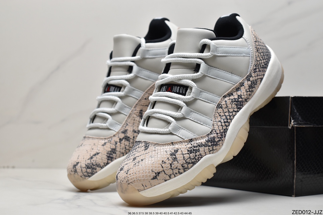 260 耐克Nike Air Jordan 11 Retro Low LE”Navy Snakeskin”AJ11代CD6846-102