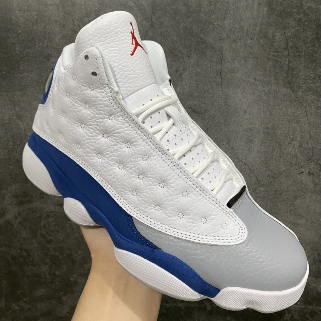图片[3]-莞产纯原Air Jordan AJ13法国蓝 414571-164 市售最强版 全鞋使用原材料打造 完美鞋型 原厂3D变色猫眼 刺绣针车皮料 用料细节全部拉满档位 高价零售首选版本💪🏻 尺码：40-47.5-选品中心