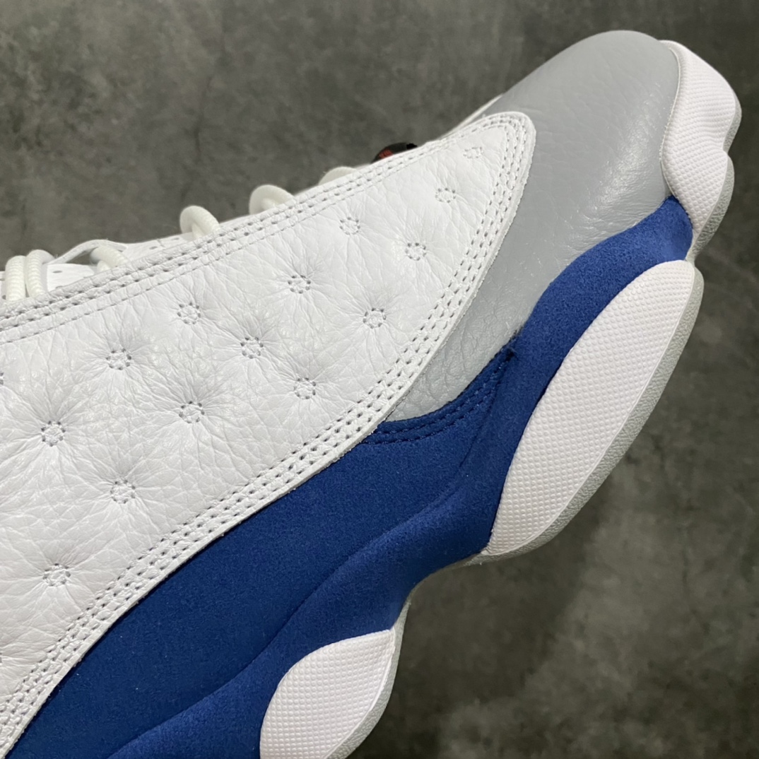 图片[6]-莞产纯原Air Jordan AJ13法国蓝 414571-164 市售最强版 全鞋使用原材料打造 完美鞋型 原厂3D变色猫眼 刺绣针车皮料 用料细节全部拉满档位 高价零售首选版本💪🏻 尺码：40-47.5-选品中心