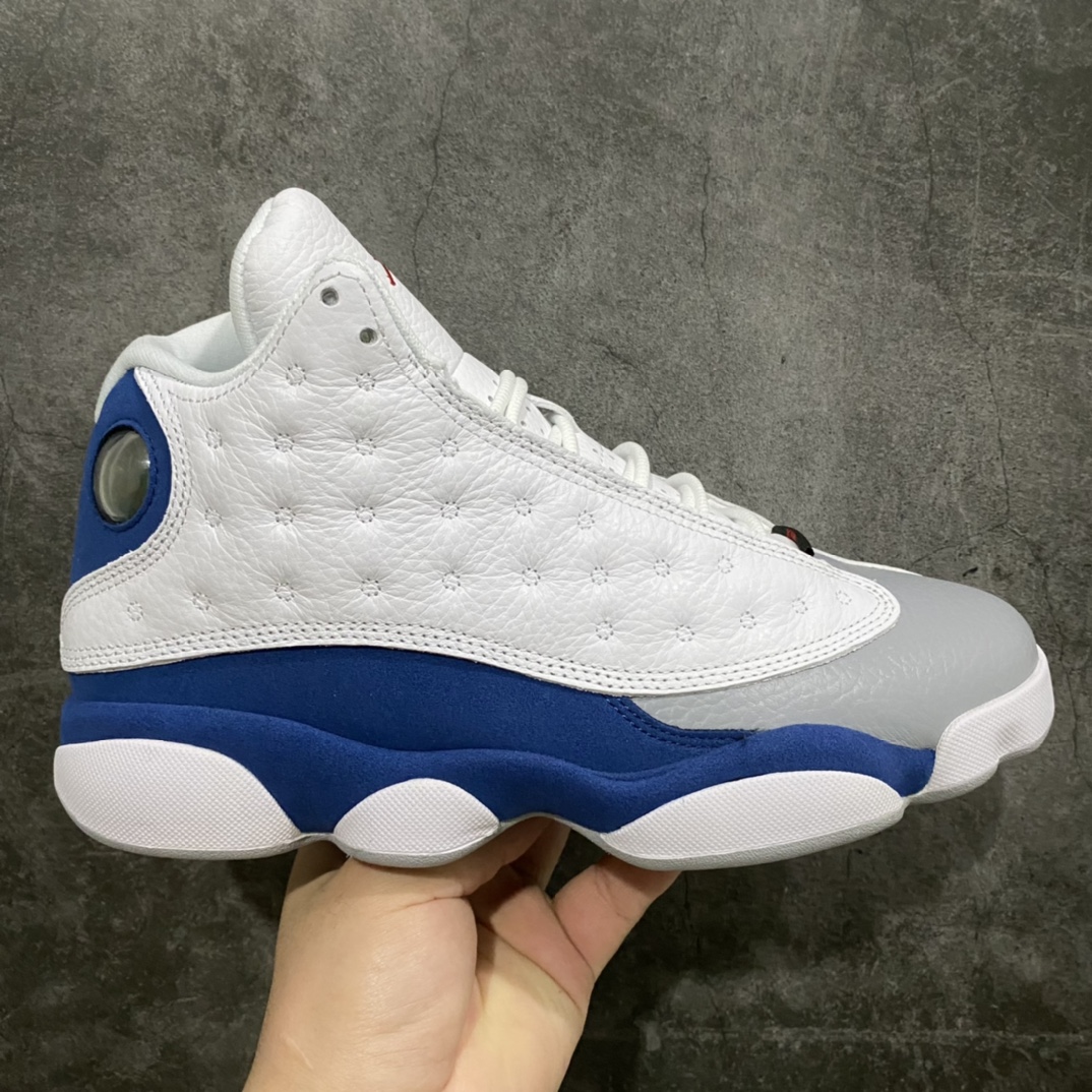 莞产纯原Air Jordan AJ13法国蓝 414571-164 市售最强版 全鞋使用原材料打造 完美鞋型 原厂3D变色猫眼 刺绣针车皮料 用料细节全部拉满档位 高价零售首选版本💪🏻 尺码:40-47.5-选品中心