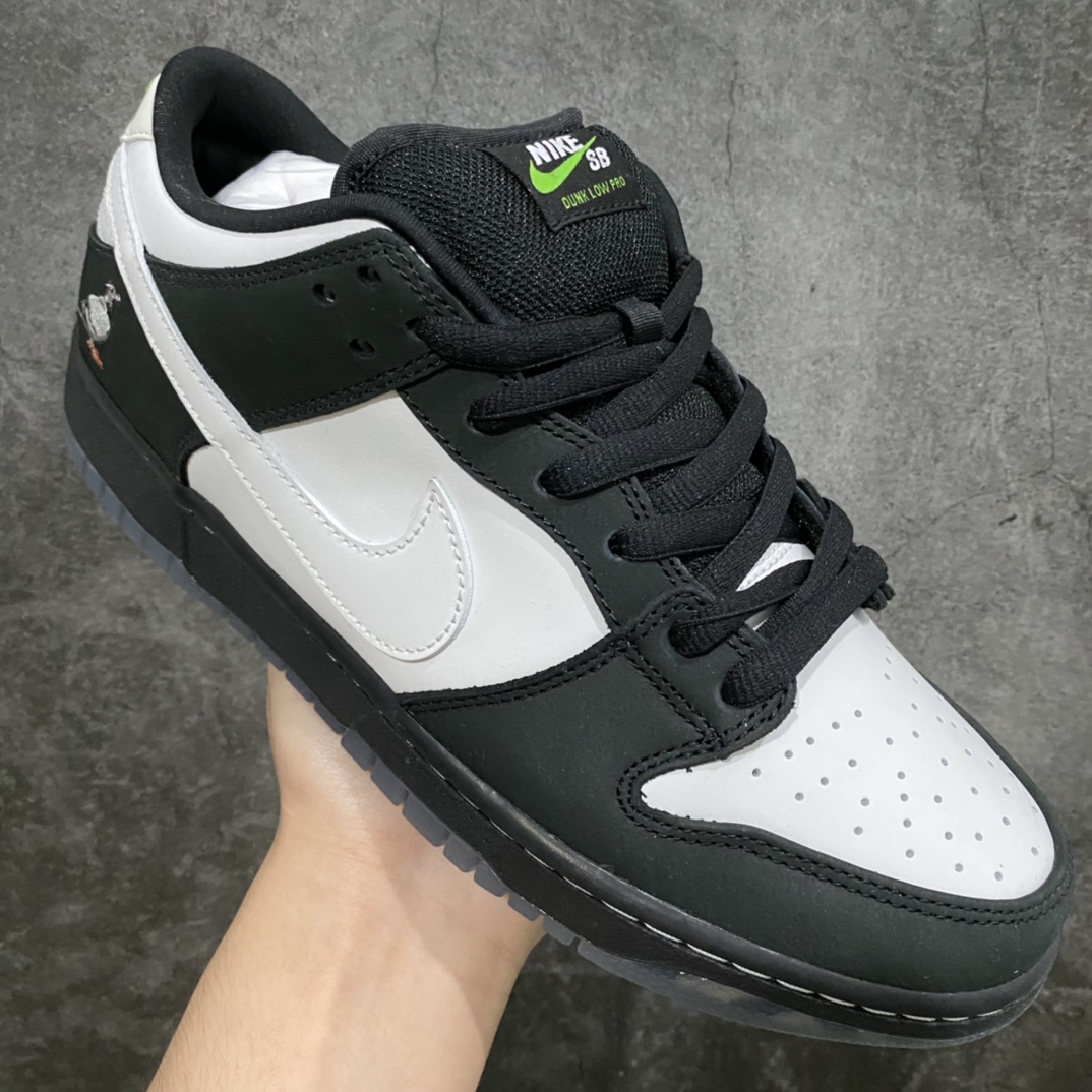 420 M纯原 Jeff Staple x Nike SB Dunk Low ”Pigeon” 联名黑白熊猫鸽子 BV1310-337
