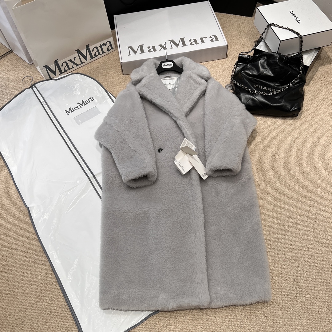 NO:922933,The market's exclusive highest version of Max TeddyBear's most classic and popular silhouette mid-length coat, Maxmara-Clothing,19860909市场独家最高版本Max TeddyBear最经典最火爆的廓形中长款大衣,麦丝玛拉-服装,,Women's clothing