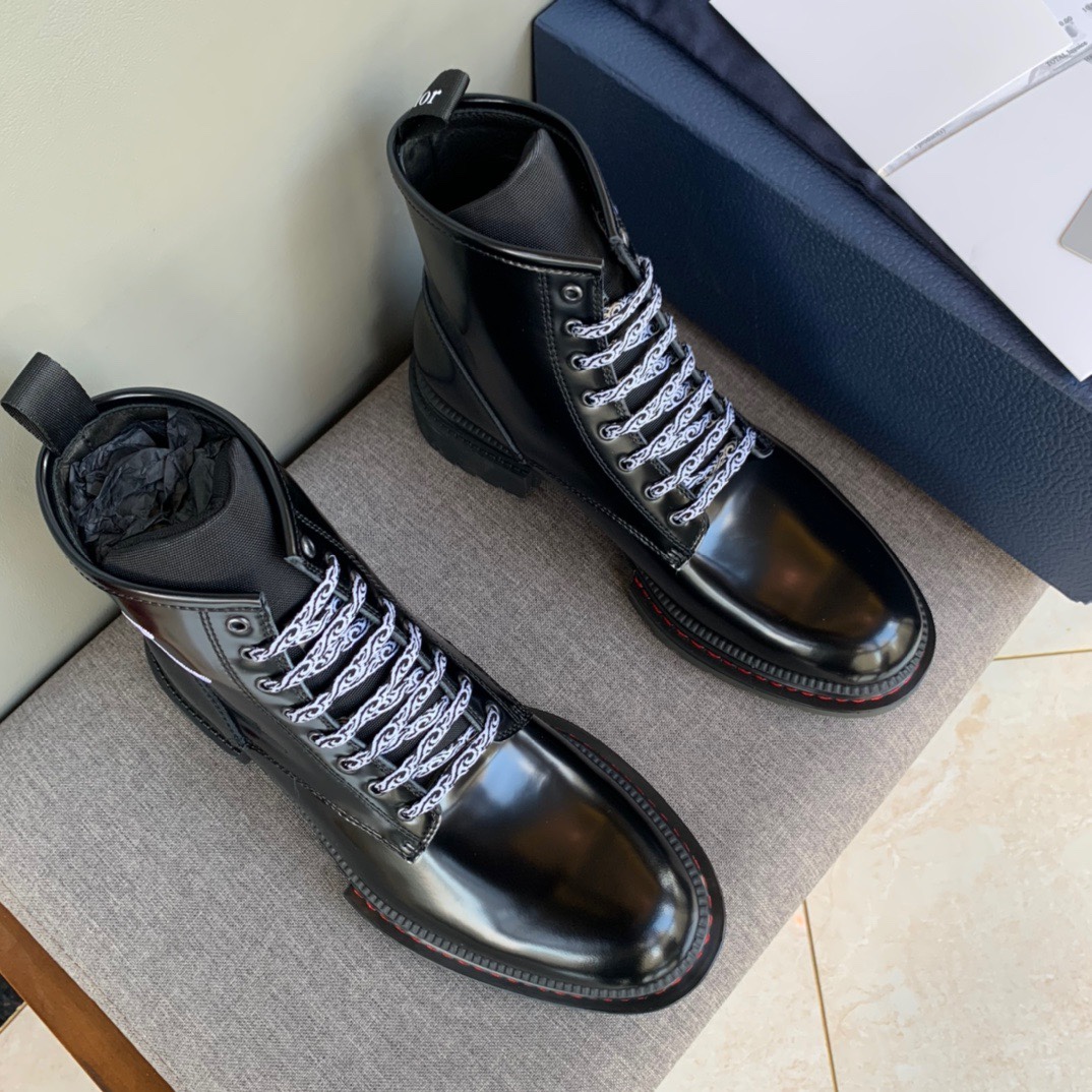 Serie Real Dior～winter, versión original desarrollada 1:1. Zapatos casuales de piel para hombre. Realizado con una gran…