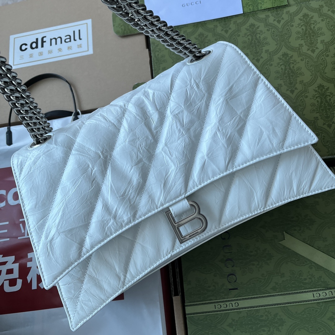原厂皮配Cdfmall三亚免税店手提袋来自巴黎世家22年秋冬系列Crush气场强大的实用型大包包强势回归