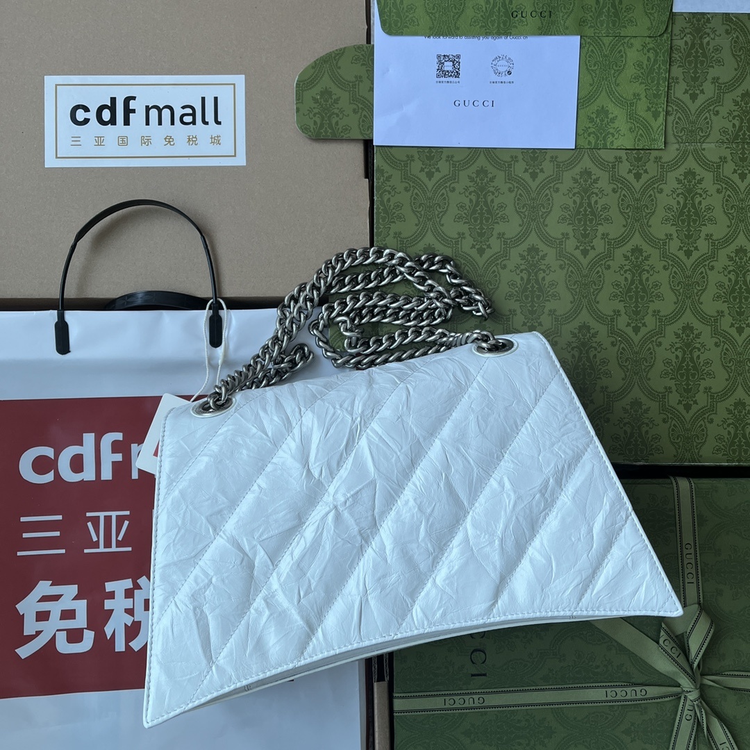 原厂皮配Cdfmall三亚免税店手提袋来自巴黎世家22年秋冬系列Crush气场强大的实用型大包包强势回归