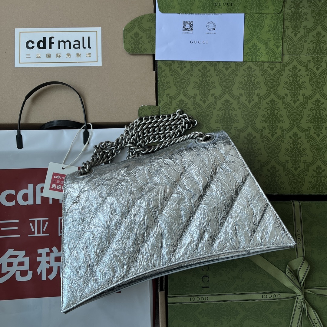 原厂皮配Cdfmall三亚免税店手提袋来自巴黎世家22年秋冬系列Crush气场强大的实用型大包包强势回归
