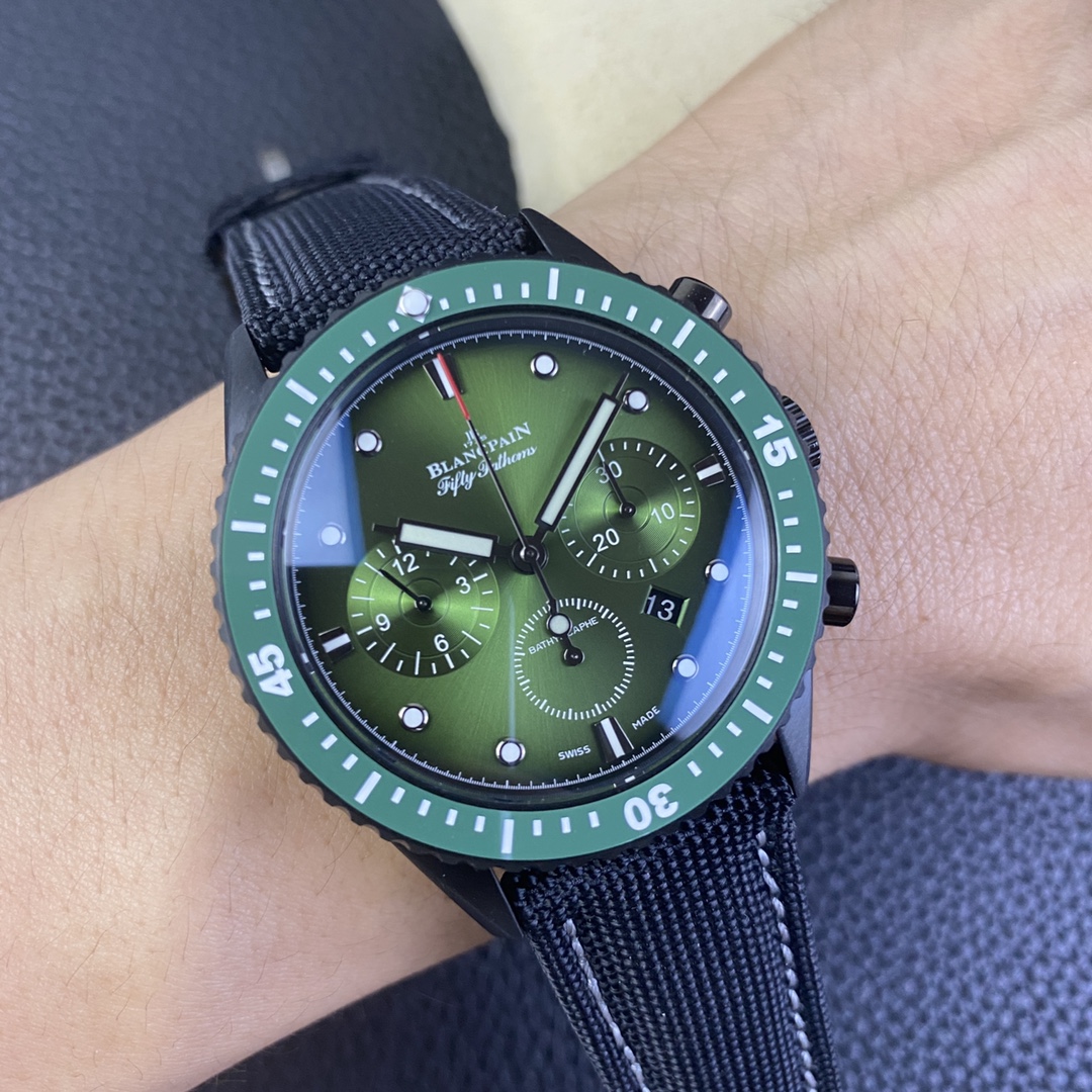 [Blancpain Watches]Blancpain Fifty Seeker Chronograph Submersible Flyback Chro