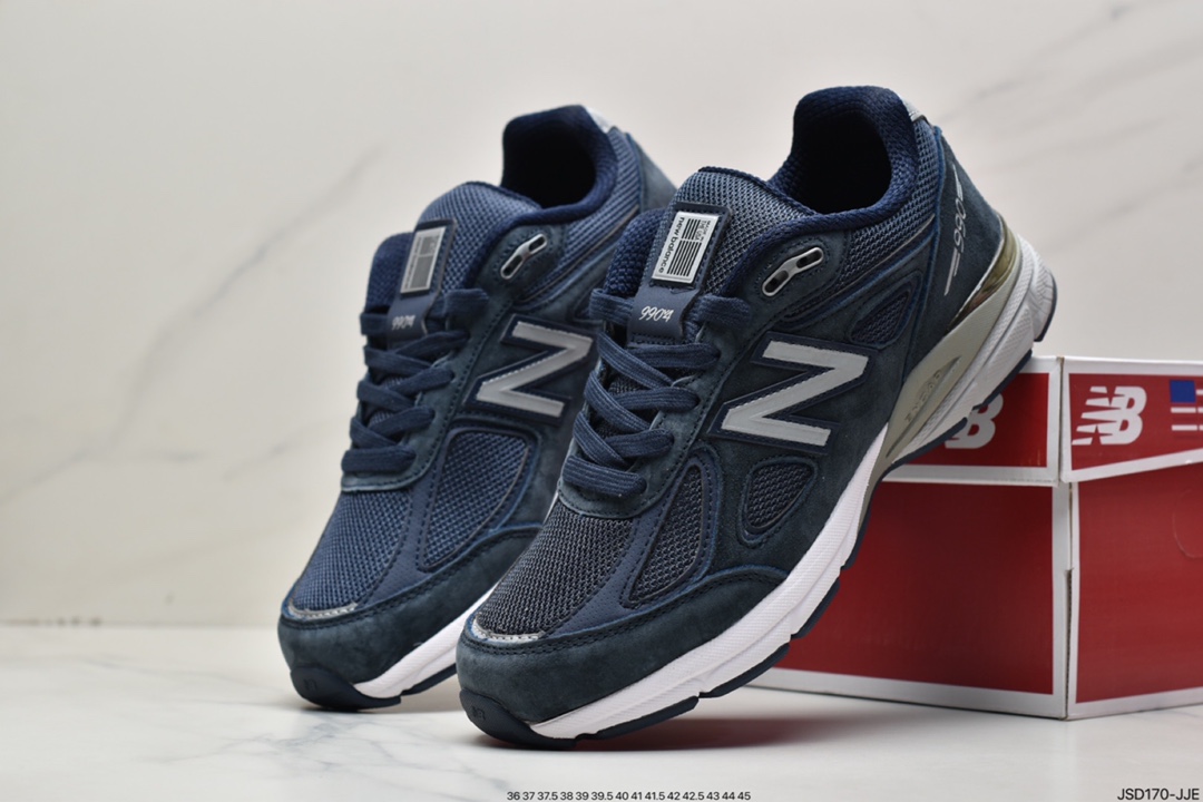 New Balance 990 co-branded classic retro casual sports all-match daddy running shoes M990VS4