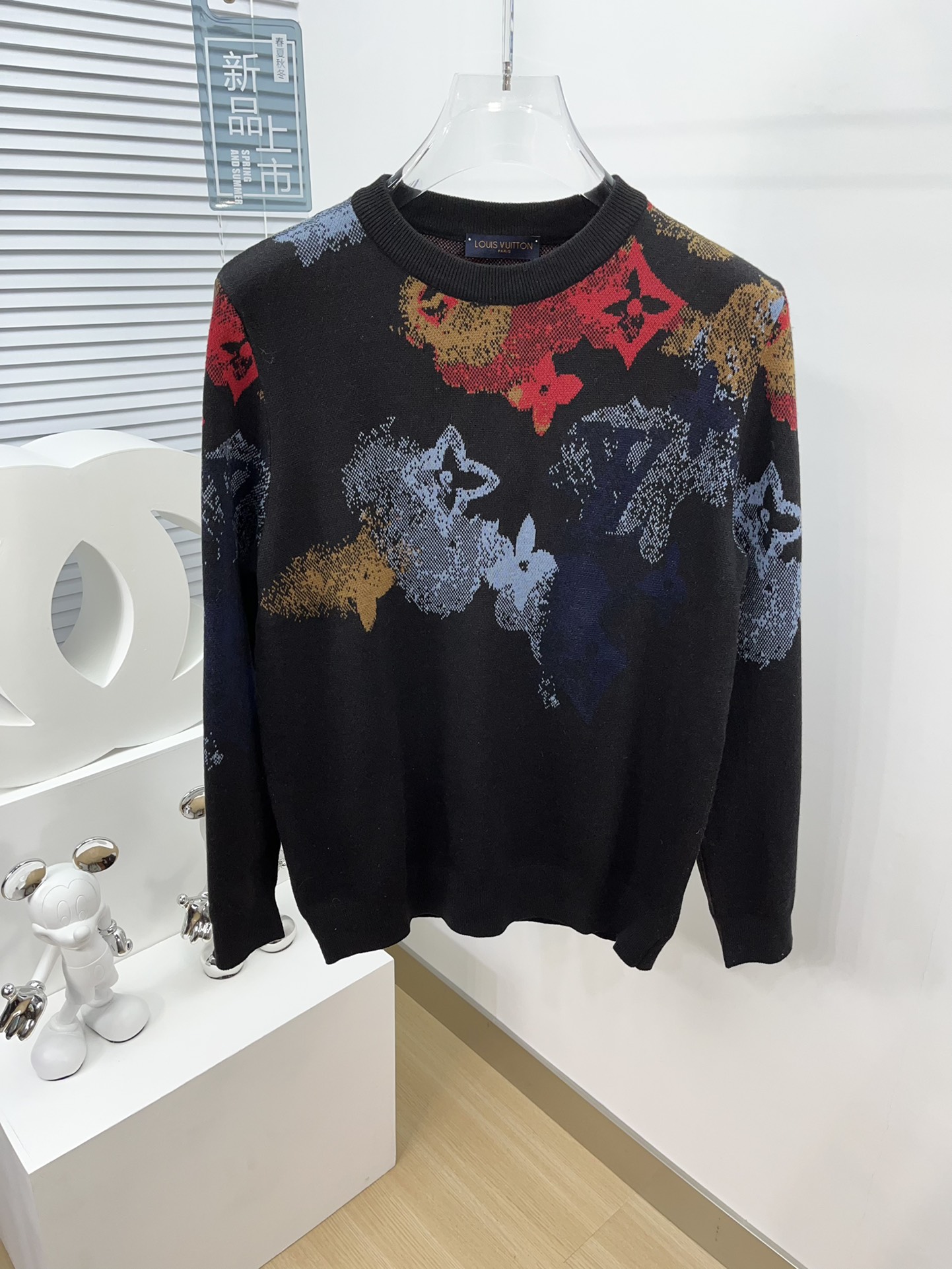 Louis Vuitton Clothing Sweatshirts Knitting Wool Fall/Winter Collection Fashion Casual