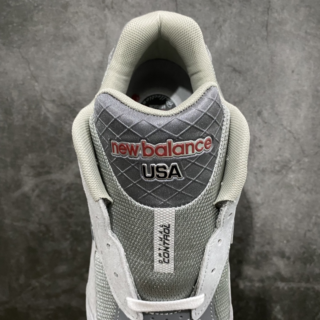 OG pure original NB990v3 retro running shoes Yuanzu gray color matching American production M990GY3