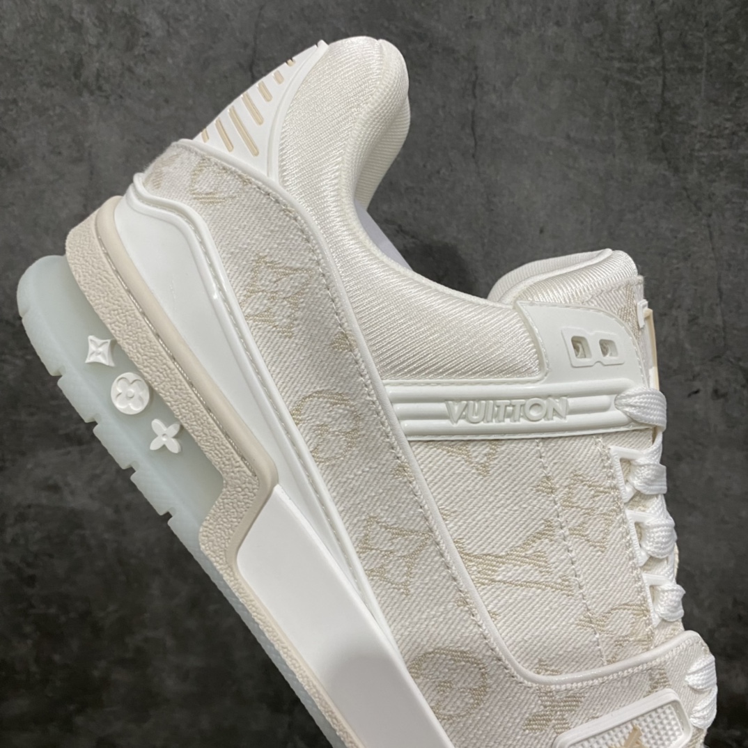 The strongest version of LV Trainer produced in Dongguan, the top version of Guangzhou in white canvas