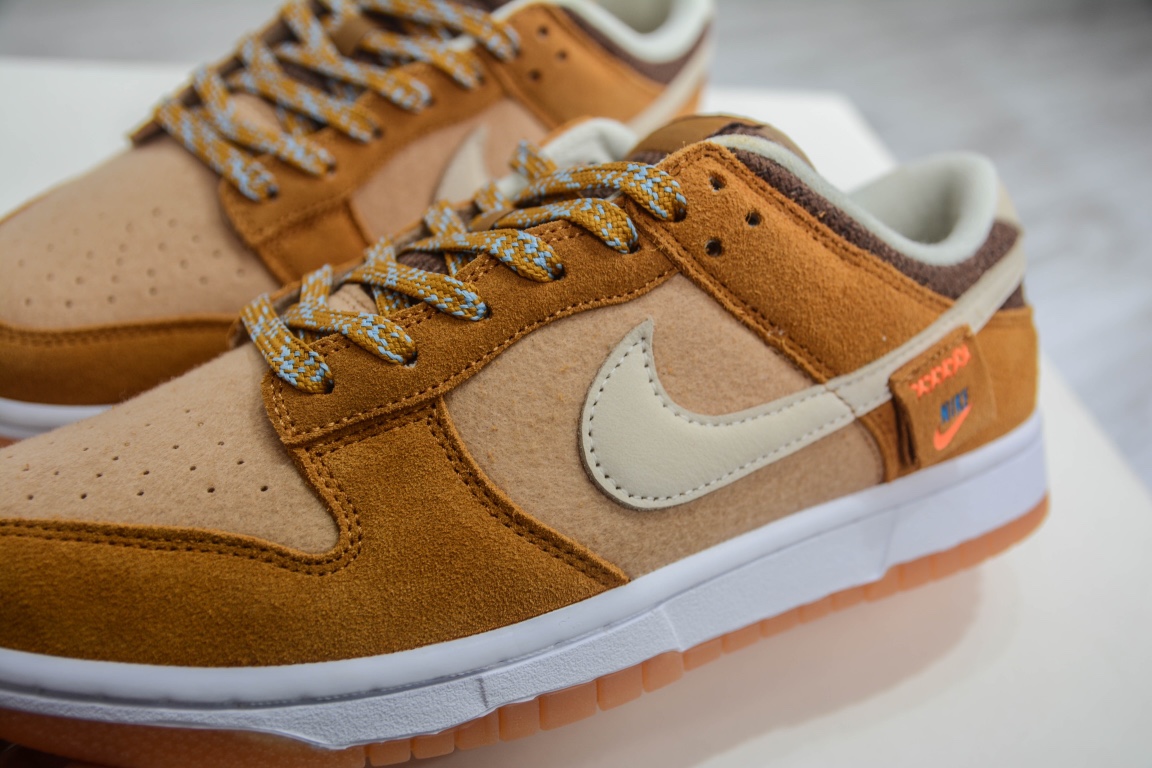 全码补齐 AY纯原版Nike SB Dunk Low “Teddy Bear” 泰迪熊 板鞋 DZ5350-288