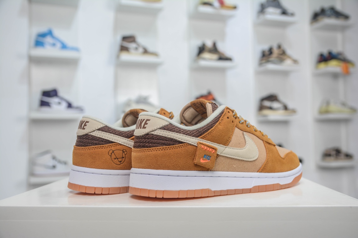 全码补齐 AY纯原版Nike SB Dunk Low “Teddy Bear” 泰迪熊 板鞋 DZ5350-288