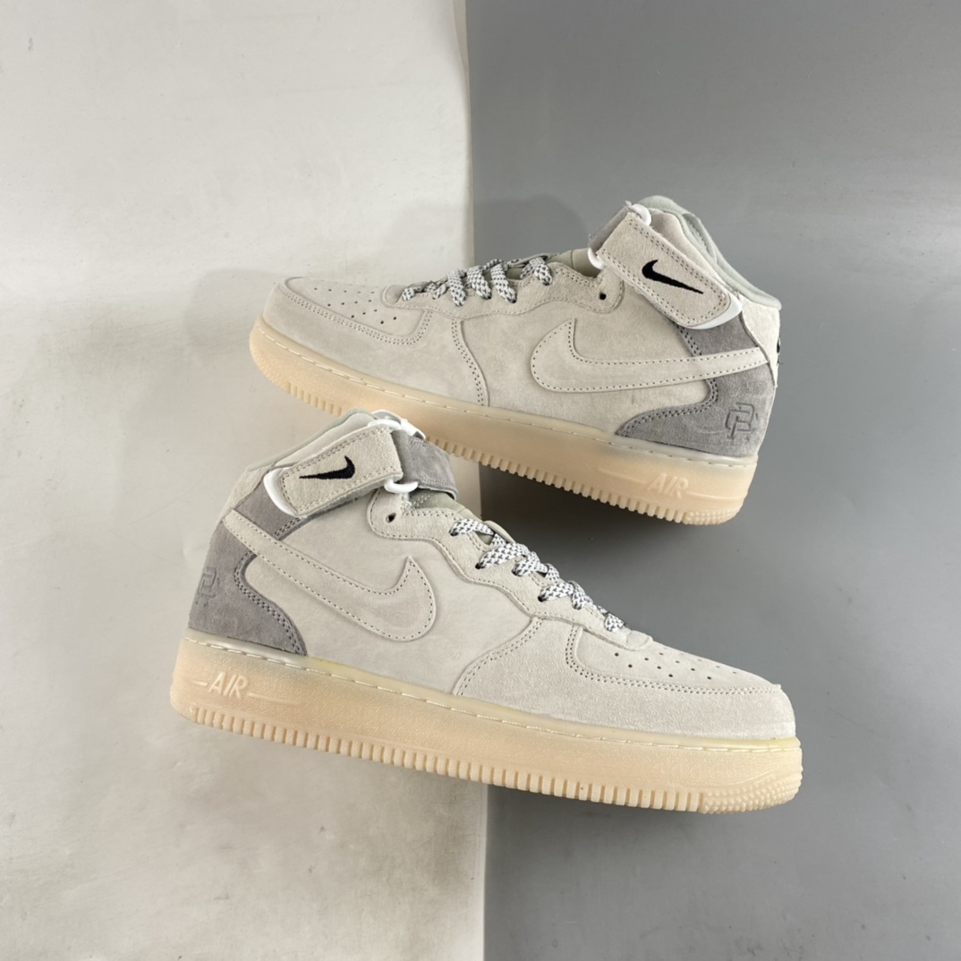 P260 Reigning Champ x Nike Air Force 1'07 Mid 卫冕冠军板鞋 807618-300