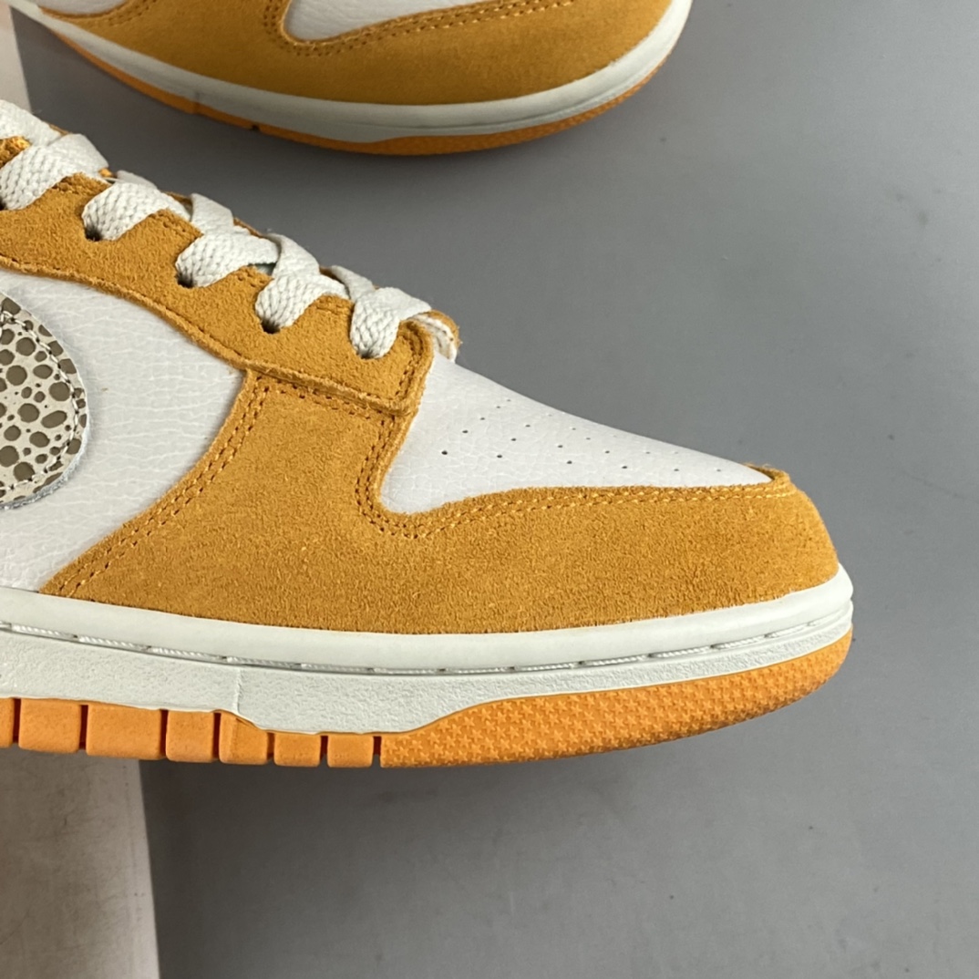 P260 Nike Dunk Low ”Safari Swoosh” 米白橙 SB低帮板鞋 DR0156-800