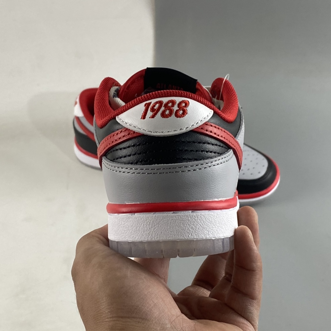 Cau x Nike Dunk Low black gray red joint SB buckle broken rebound fashion casual sneakers DR6189-001