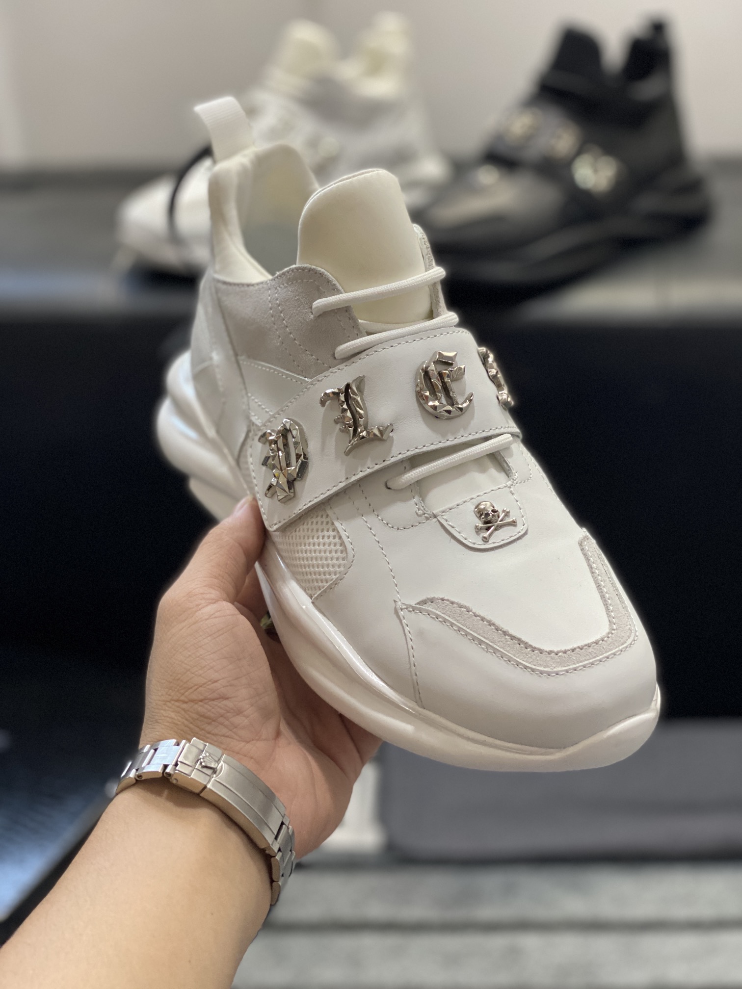 precio de fábrica PHILIPP PLEIN-Philip PLEIN Tamaño: 38-44 (45 personalizado ZD) Philip PLEIN marca 