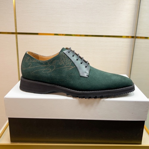 Berluti Men's Modern Leather Dress Shoes - Hand-Colored, Lightweight & Flexible