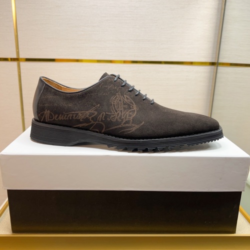Berluti Men's Suede Leather Oxford Dress Shoes - Modern & Lightweight 1 Berluti Men's Suede Leather Oxford Dress Shoes - Modern & Lightweight