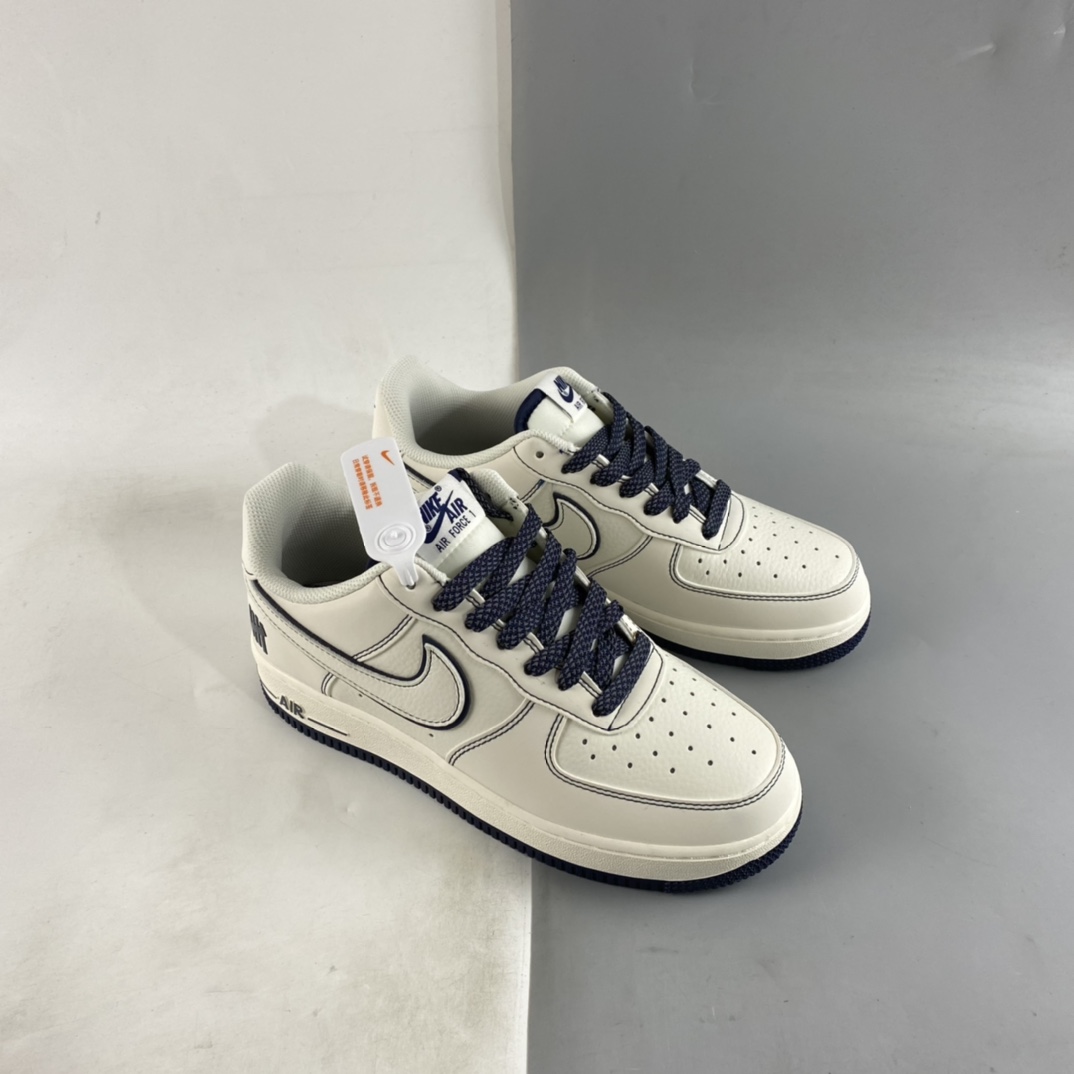 P240 Undefeated x Nike Air Force 1'07 Low 米深蓝板鞋 UN3699-033
