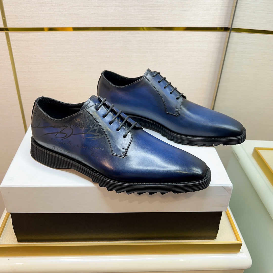 480BerlutiBerluti Zapatos de piel para hombreEste zapato excepcionalmente moderno rompe el molde con
