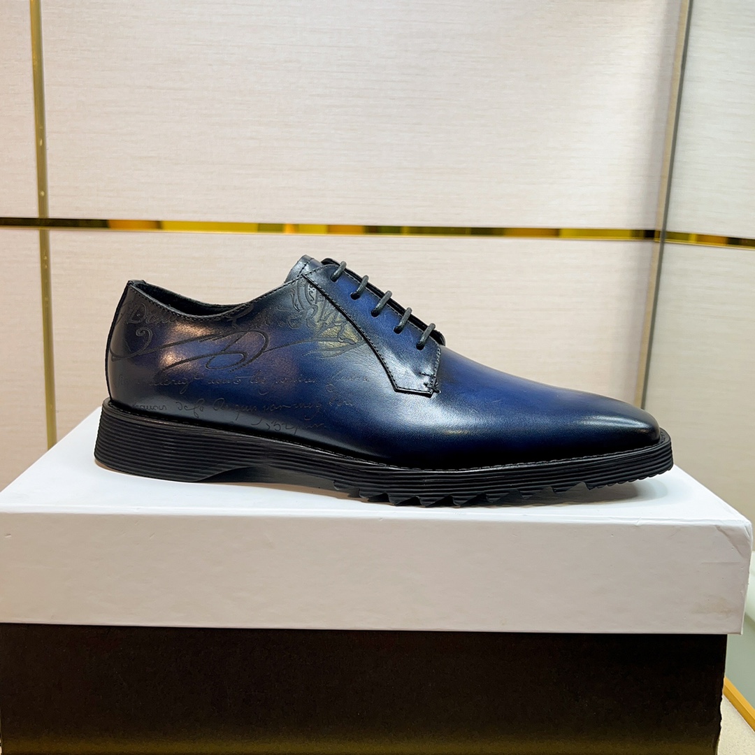 480BerlutiBerluti Zapatos de piel para hombreEste zapato excepcionalmente moderno rompe el molde con