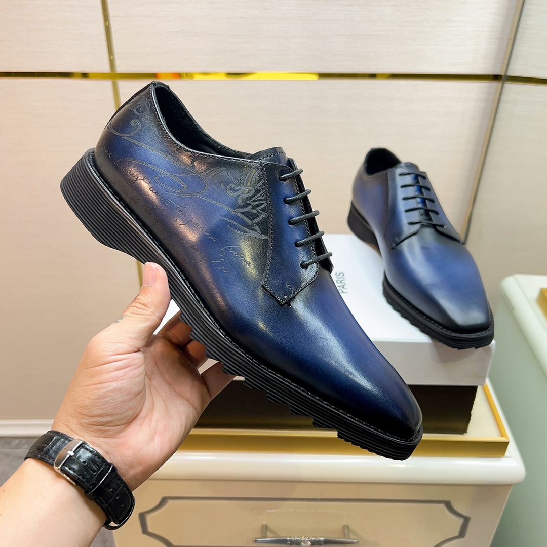 480BerlutiBerluti Zapatos de piel para hombreEste zapato excepcionalmente moderno rompe el molde con