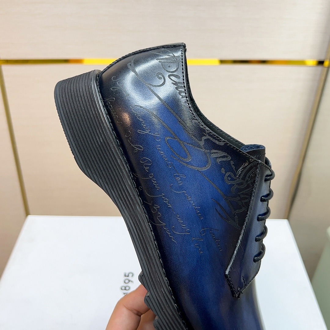 480BerlutiBerluti Zapatos de piel para hombreEste zapato excepcionalmente moderno rompe el molde con