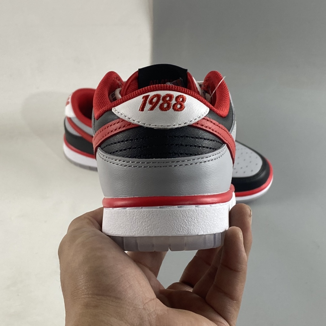 P380 Cau x Nike Dunk Low 黑灰红 联名款SB扣碎篮板时尚休闲板鞋 DR6189-001