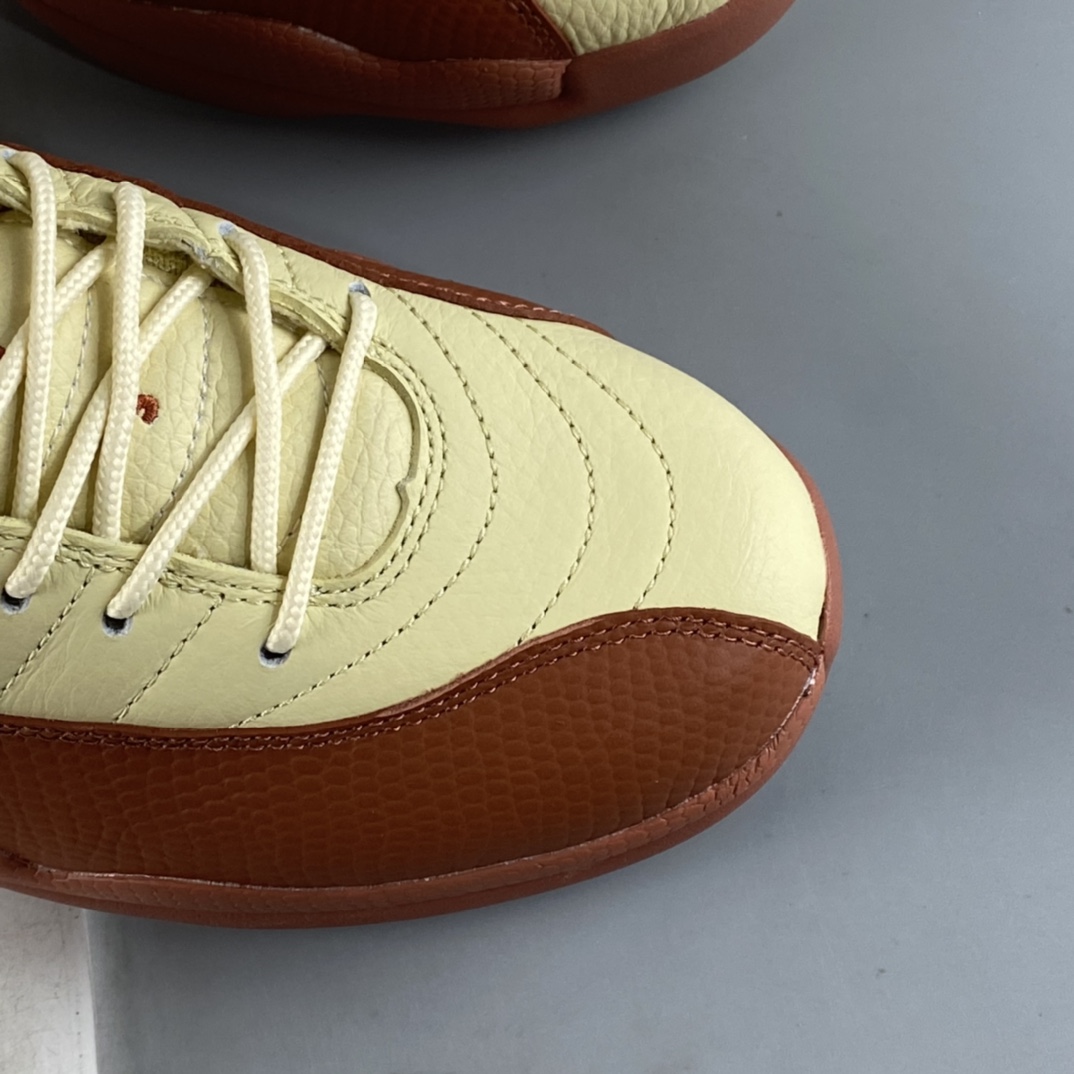 P500 Eastside Golf x Air Jordan 12 乔丹12代 高帮篮球鞋/米白棕 高尔夫 DV1758-108