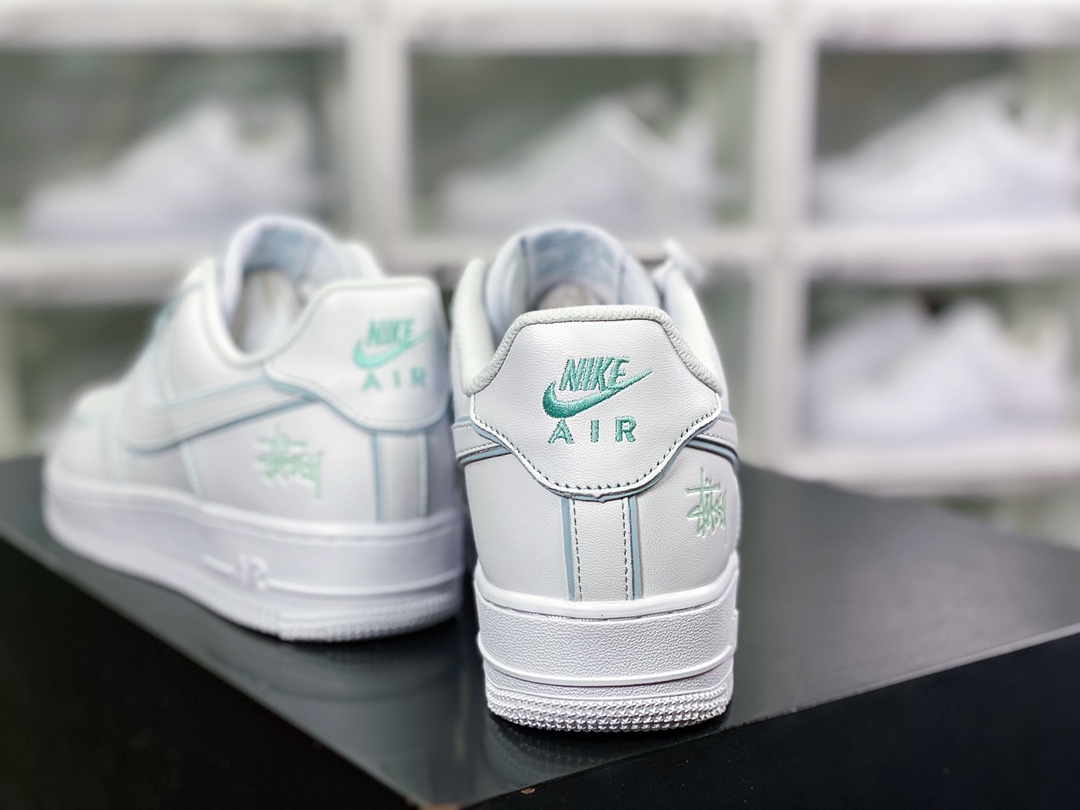 Stussy x Air Force 1′07”White/Green Laser”DT0817-029-Top High Quatity Cheap Sneakers Fashion Clothing Clothes Bags handbags Shoes of all Brand wholesale With The best Quality And Beautiful Price from China Factory Chinese suppliers wholesaler seller Stussy x Air Force 1′07”White/Green Laser”DT0817-029
