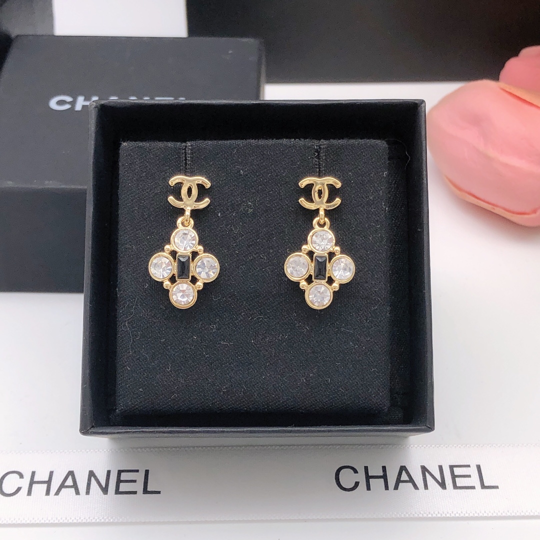 Chrome Hearts ch@necc方钻菱形耳环