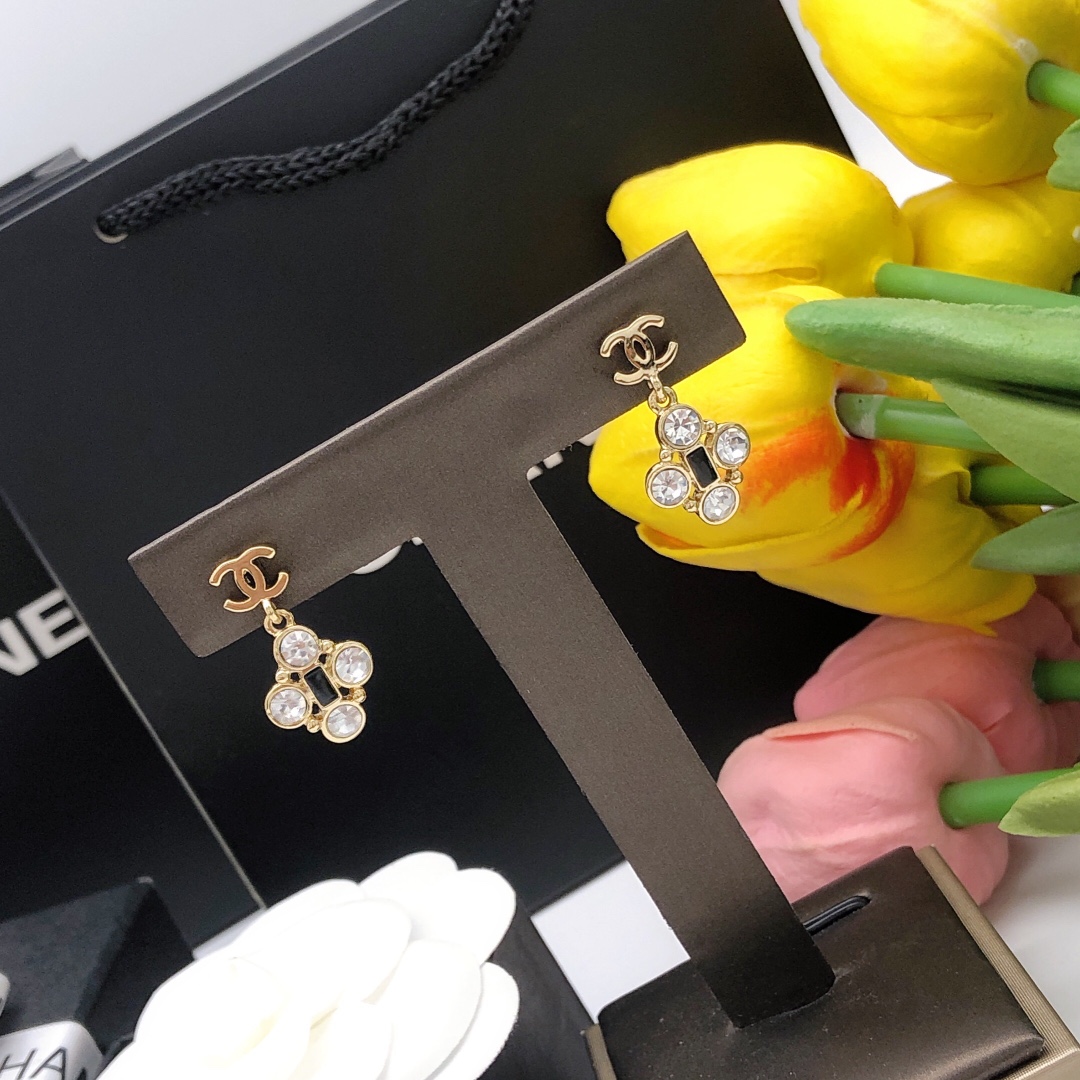 Chrome Hearts ch@necc方钻菱形耳环