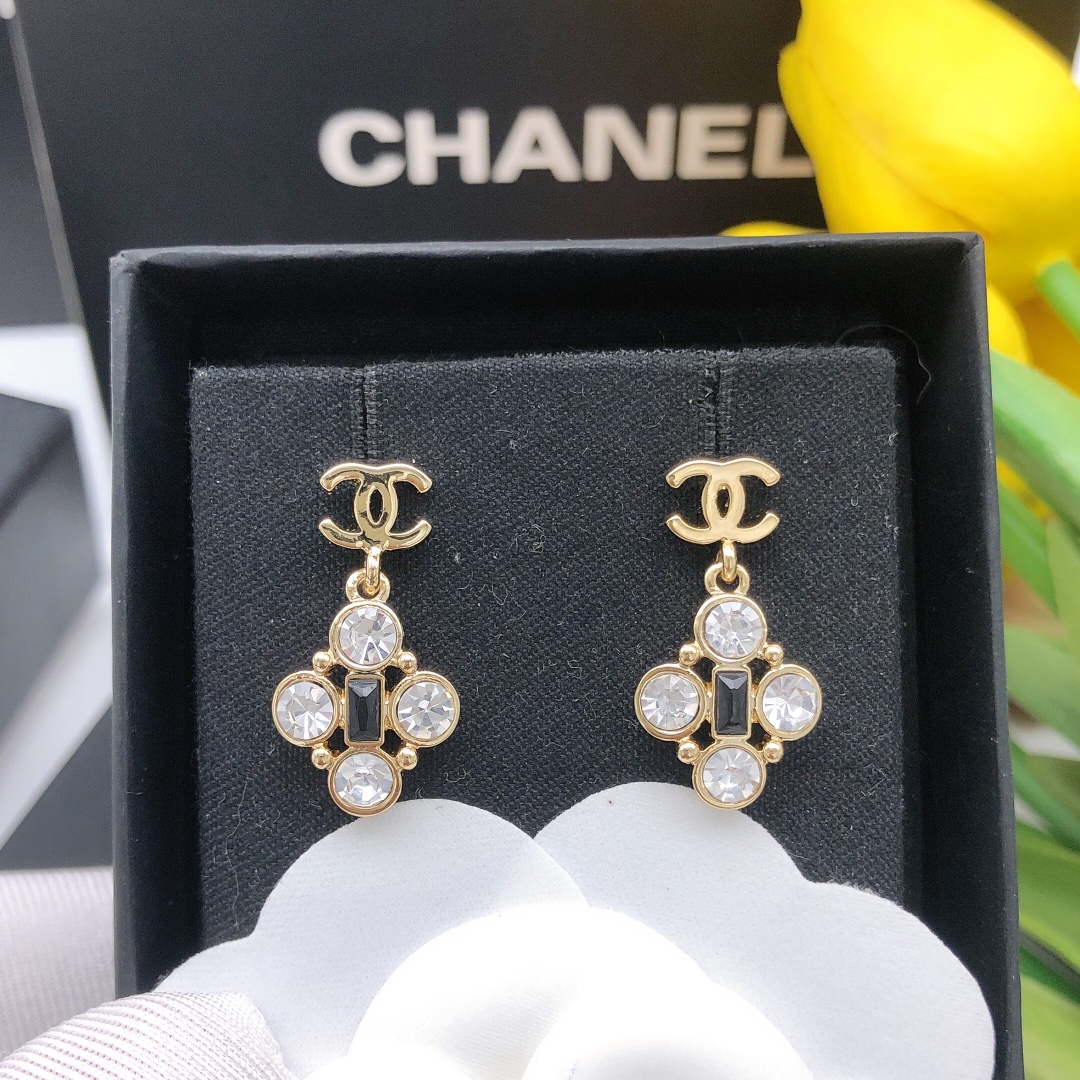 Chrome Hearts ch@necc方钻菱形耳环