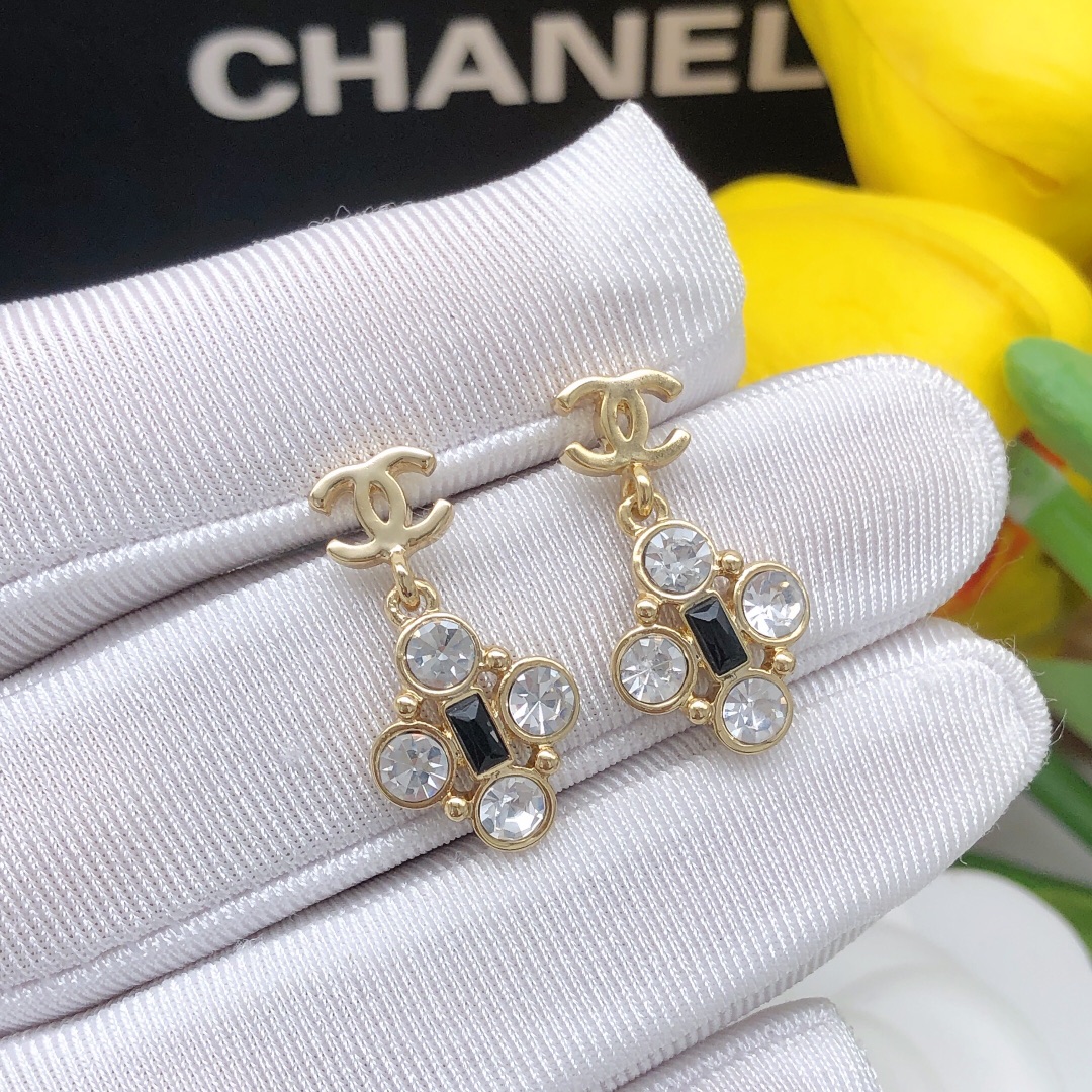 Chrome Hearts ch@necc方钻菱形耳环