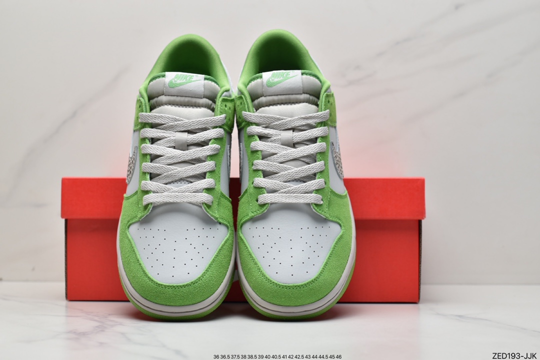 260 Nike Dunk Low ”Safari Swoosh ” 米绿 低帮运动休闲板鞋 DR0156-300