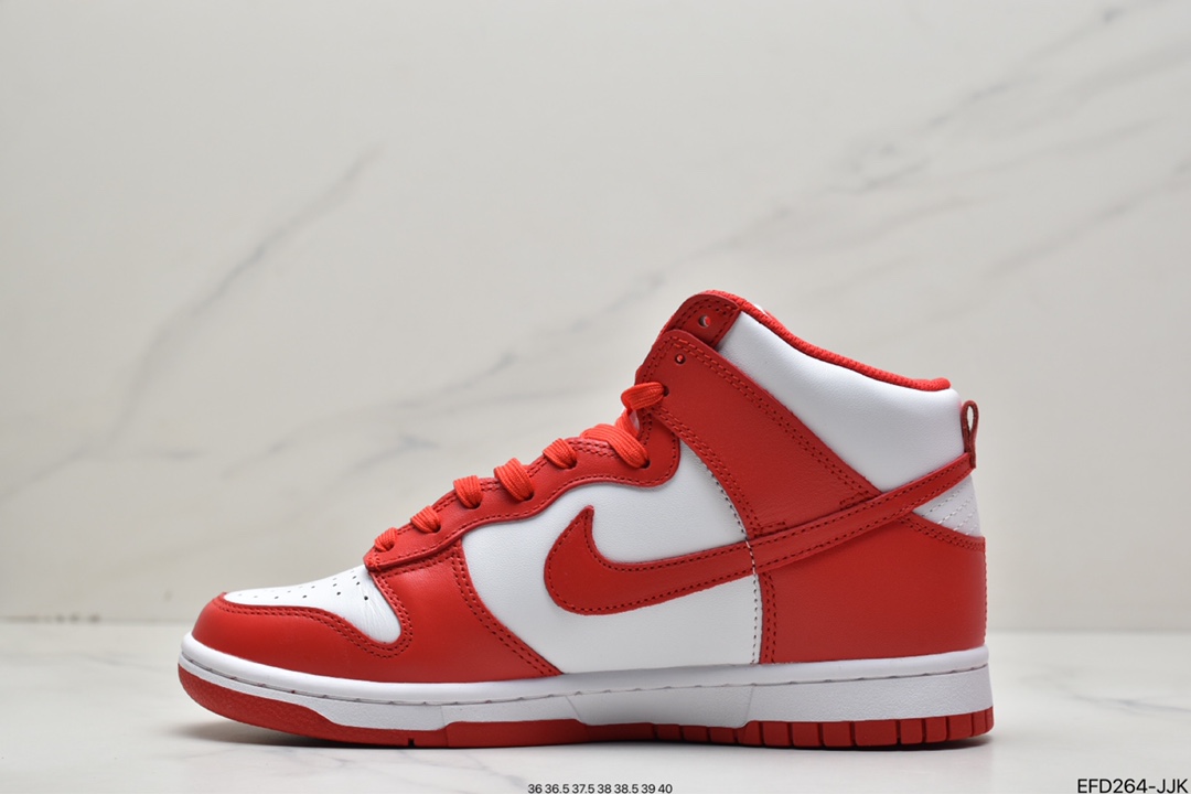 390 耐克Nike Dunk High “Midnight Navy” 大学红 DD1399-106