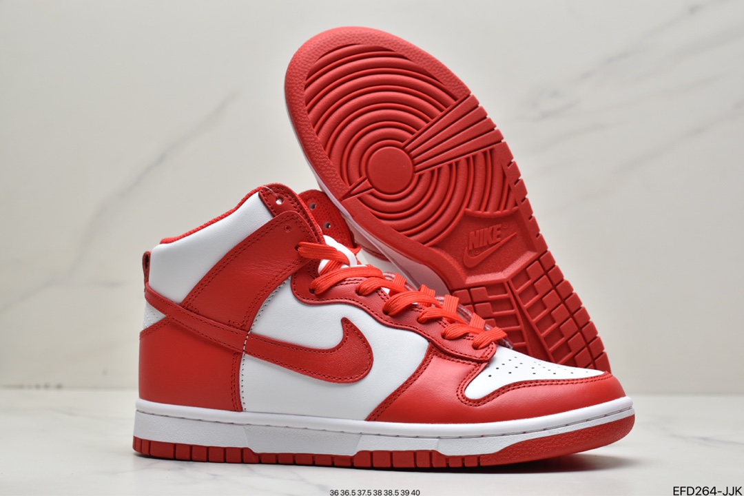 390 耐克Nike Dunk High “Midnight Navy” 大学红 DD1399-106