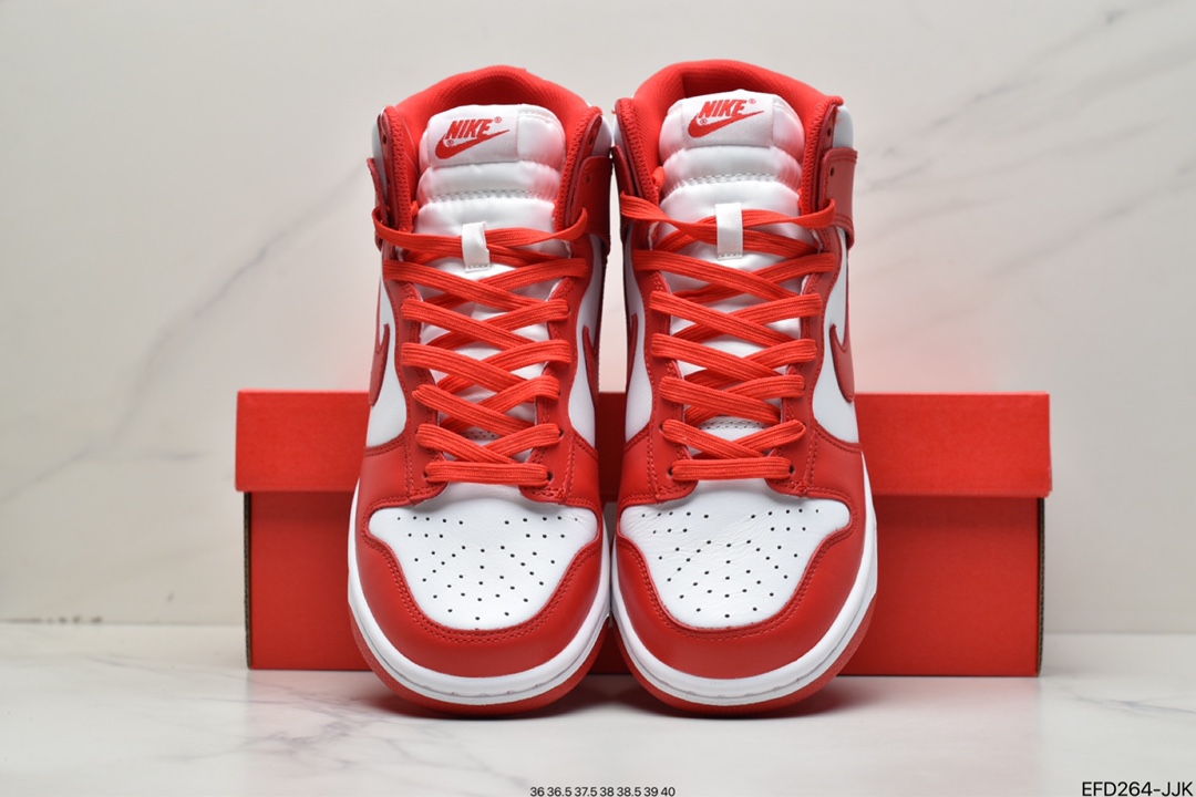 390 耐克Nike Dunk High “Midnight Navy” 大学红 DD1399-106