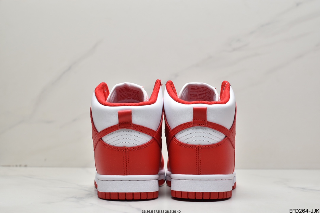 390 耐克Nike Dunk High “Midnight Navy” 大学红 DD1399-106