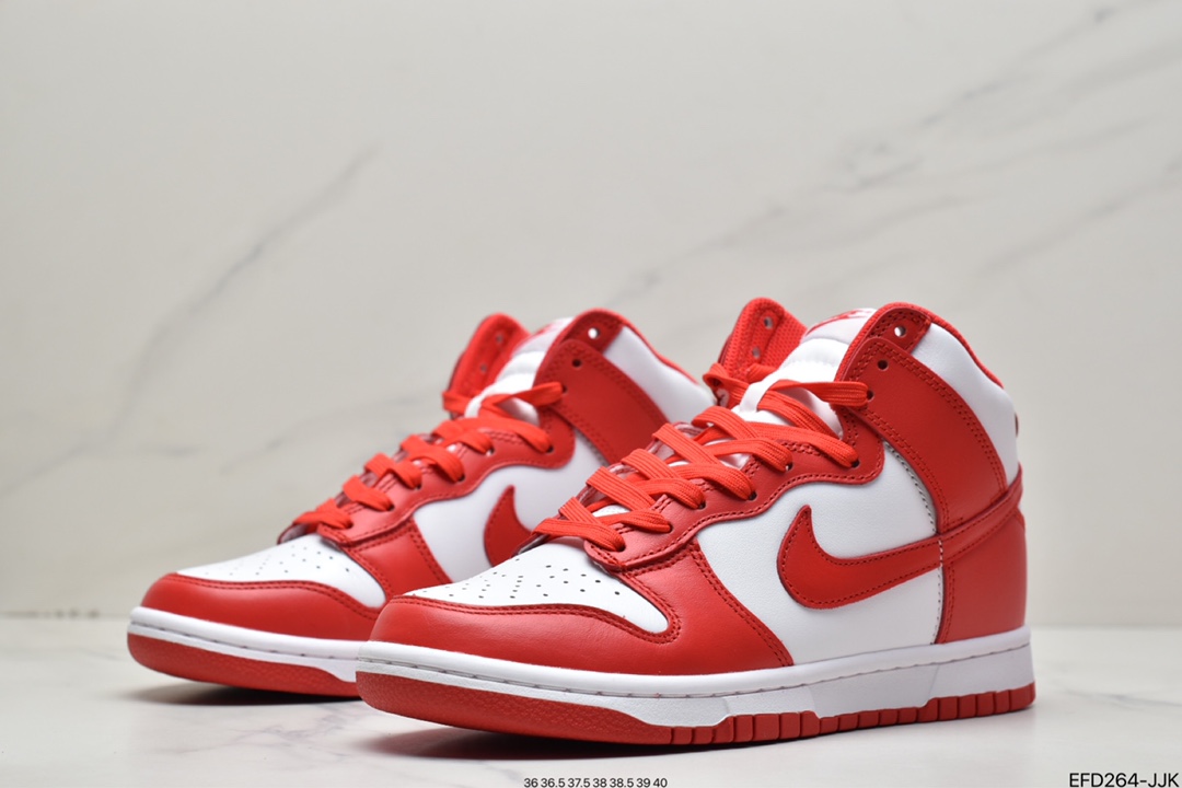 390 耐克Nike Dunk High “Midnight Navy” 大学红 DD1399-106