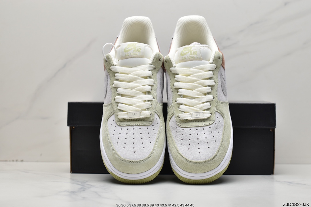 240 Air Force 1 Low 灰棕绿麂皮 DL5819-618